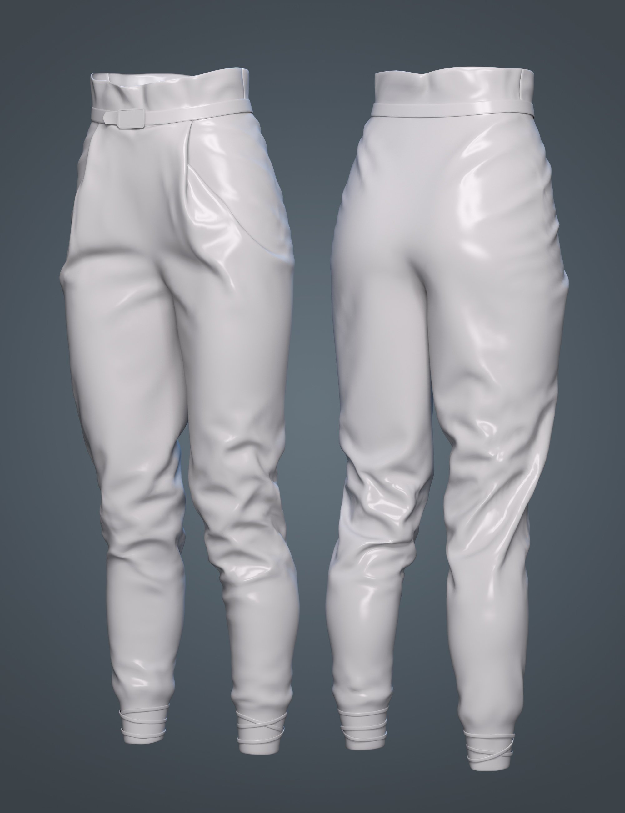 Trending Socials Pants for Genesis 8 and 8.1 Females by: Nikisatez, 3D Models by Daz 3D