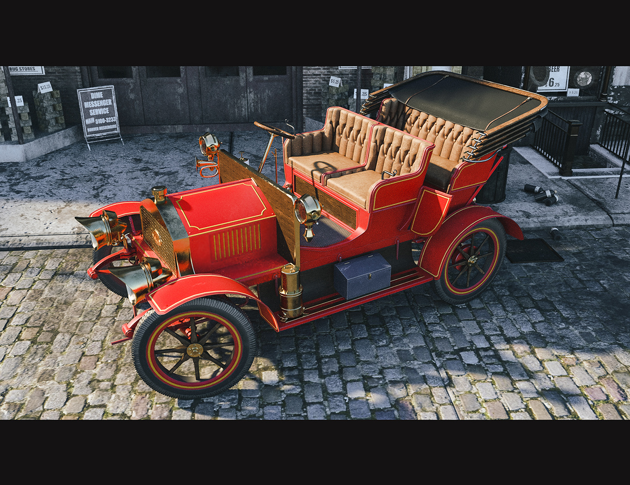 Vintage Royal Car by: Polish, 3D Models by Daz 3D