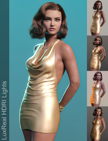 LuxReal HDRI Lights Pack by: maelwenn, 3D Models by Daz 3D
