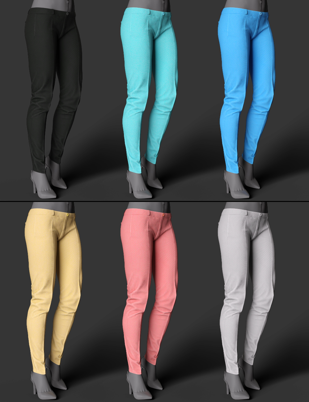 MDU dForce Trousers for Genesis 8 and 8.1 Females by: chungdan, 3D Models by Daz 3D