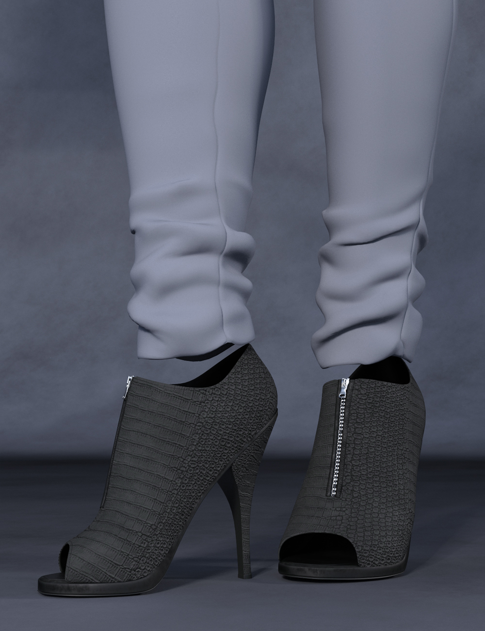 Fancy Pants Shoes for Genesis 8 and 8.1 Females by: Nikisatez, 3D Models by Daz 3D