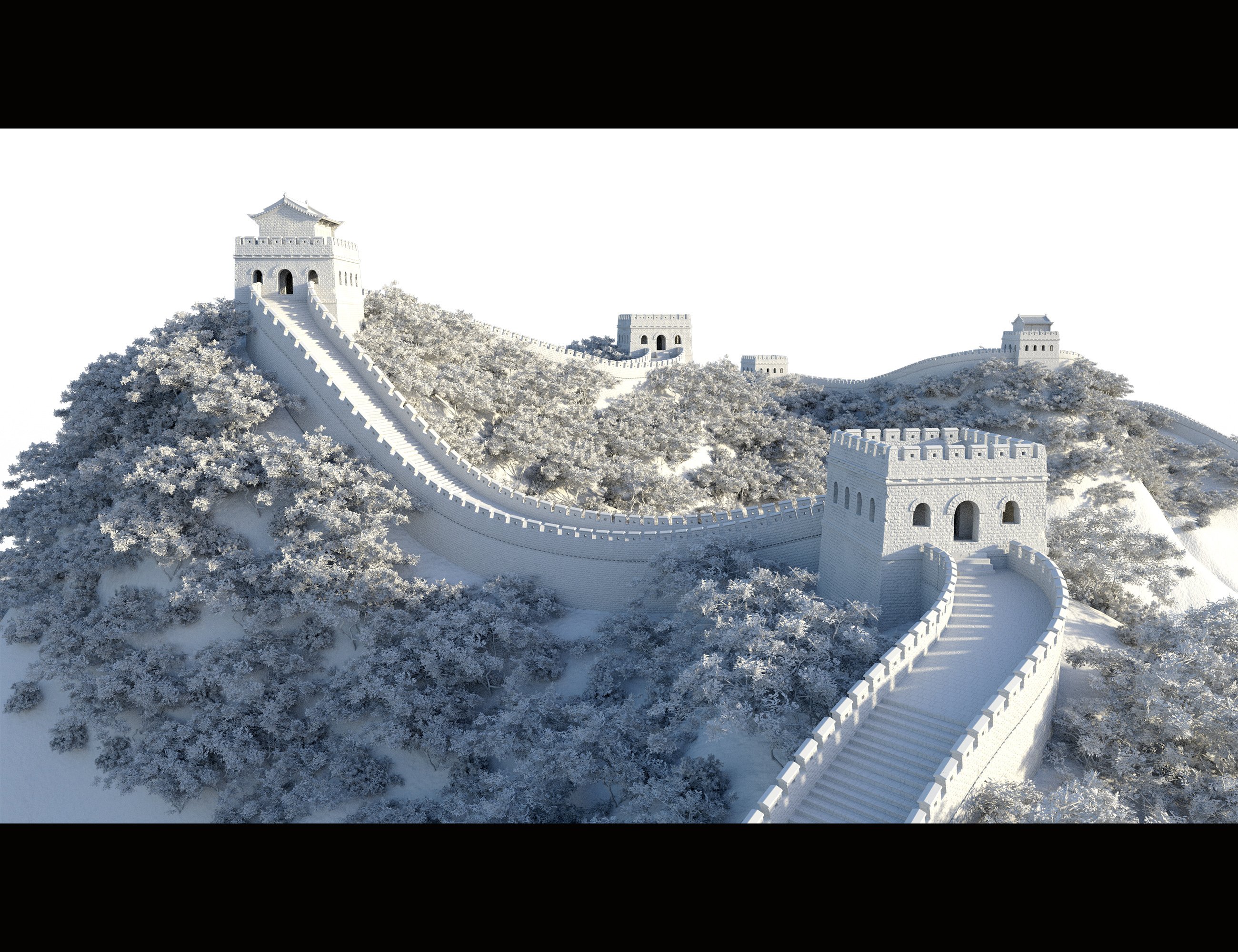 The Great Wall by: Polish, 3D Models by Daz 3D