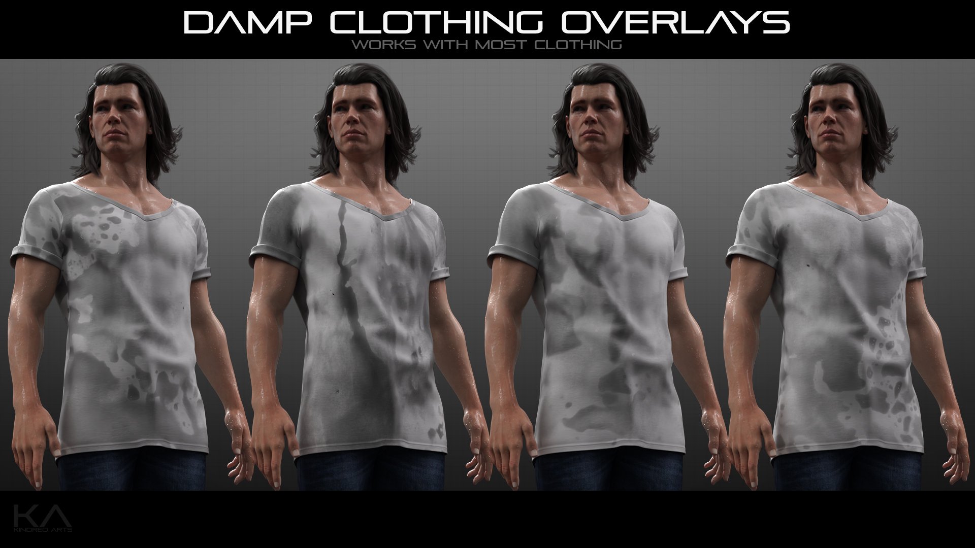 Iray WetFX 2 Iray WetFX 2 by: KindredArtsRavenLoor, 3D Models by Daz 3D