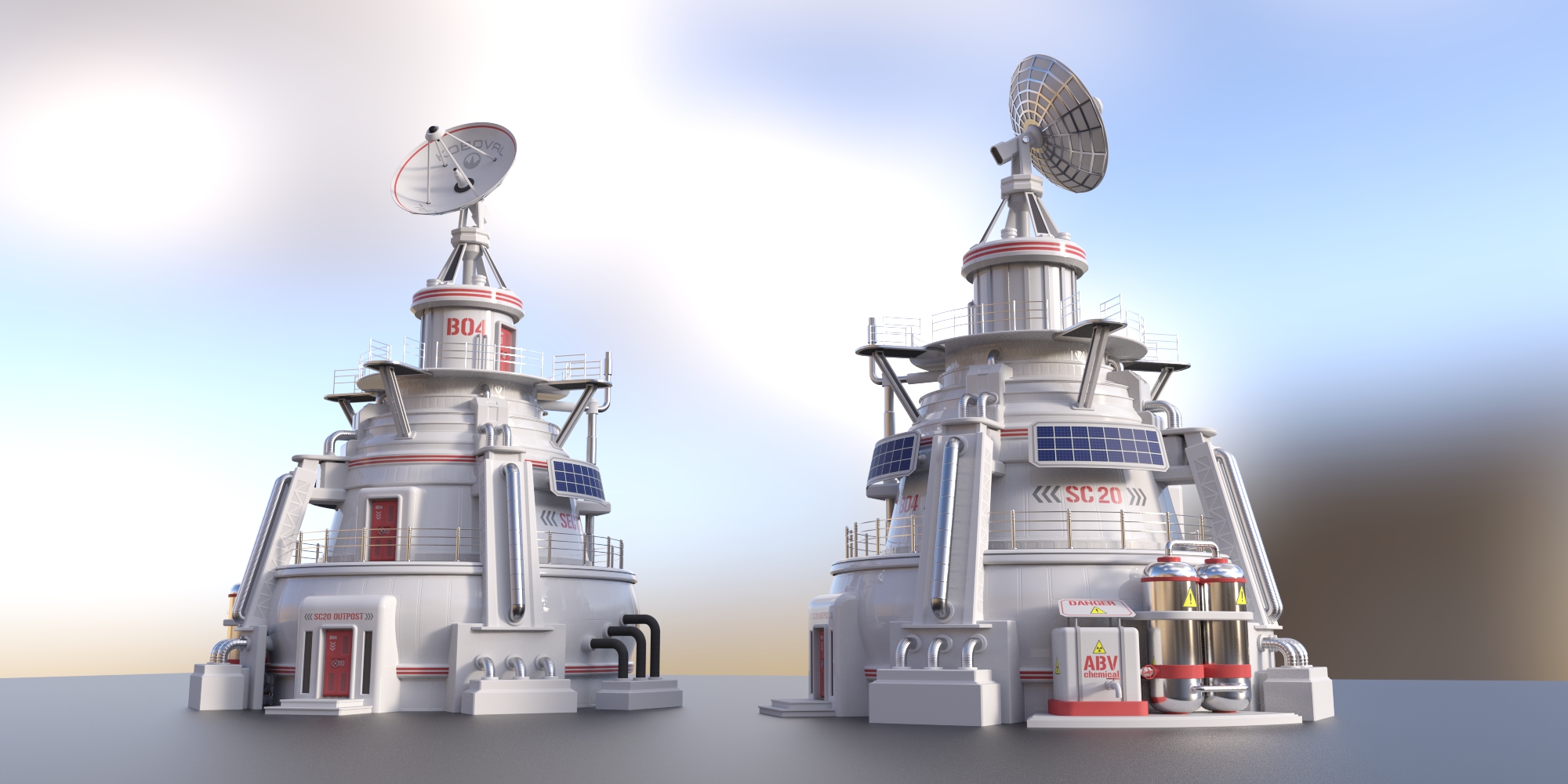 SC20 Outpost SC20 Outpost by: FToRi, 3D Models by Daz 3D
