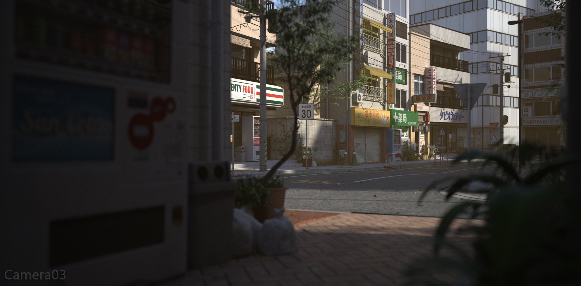 The Streets of Japan The Streets of Japan by: Stonemason, 3D Models by Daz 3D