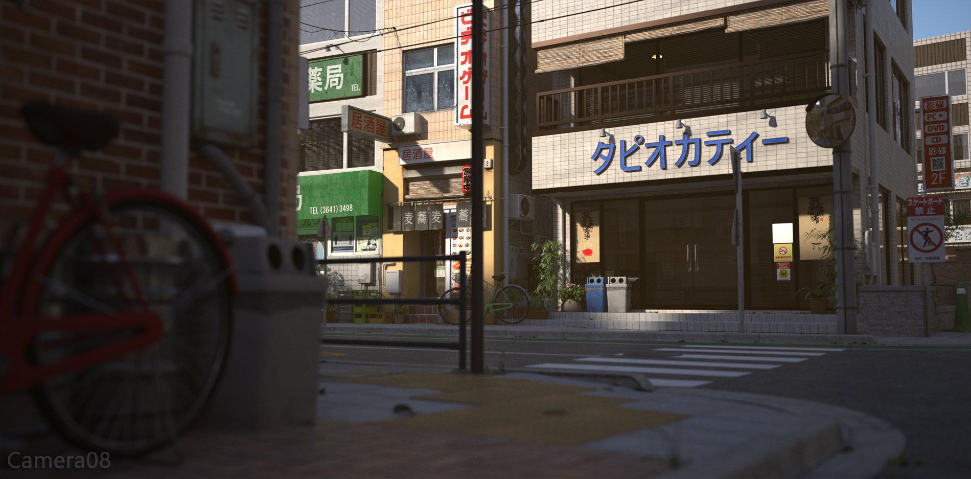 The Streets of Japan by: Stonemason, 3D Models by Daz 3D