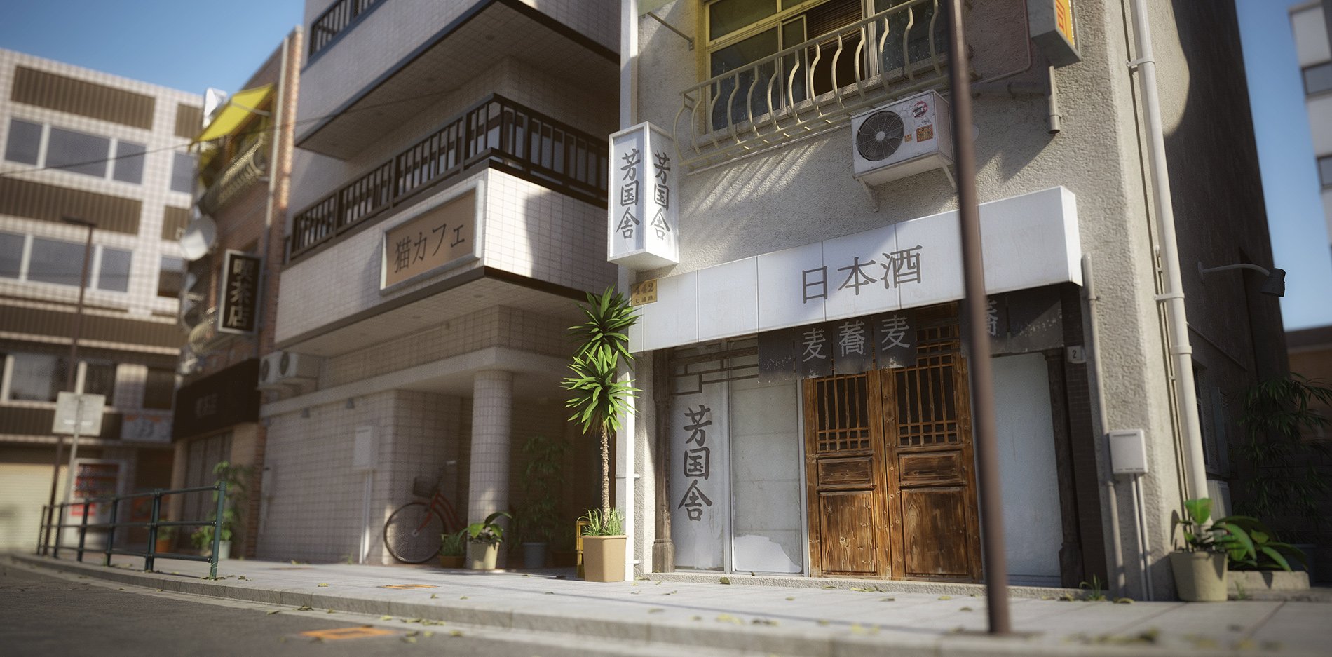 The Streets of Japan by: Stonemason, 3D Models by Daz 3D