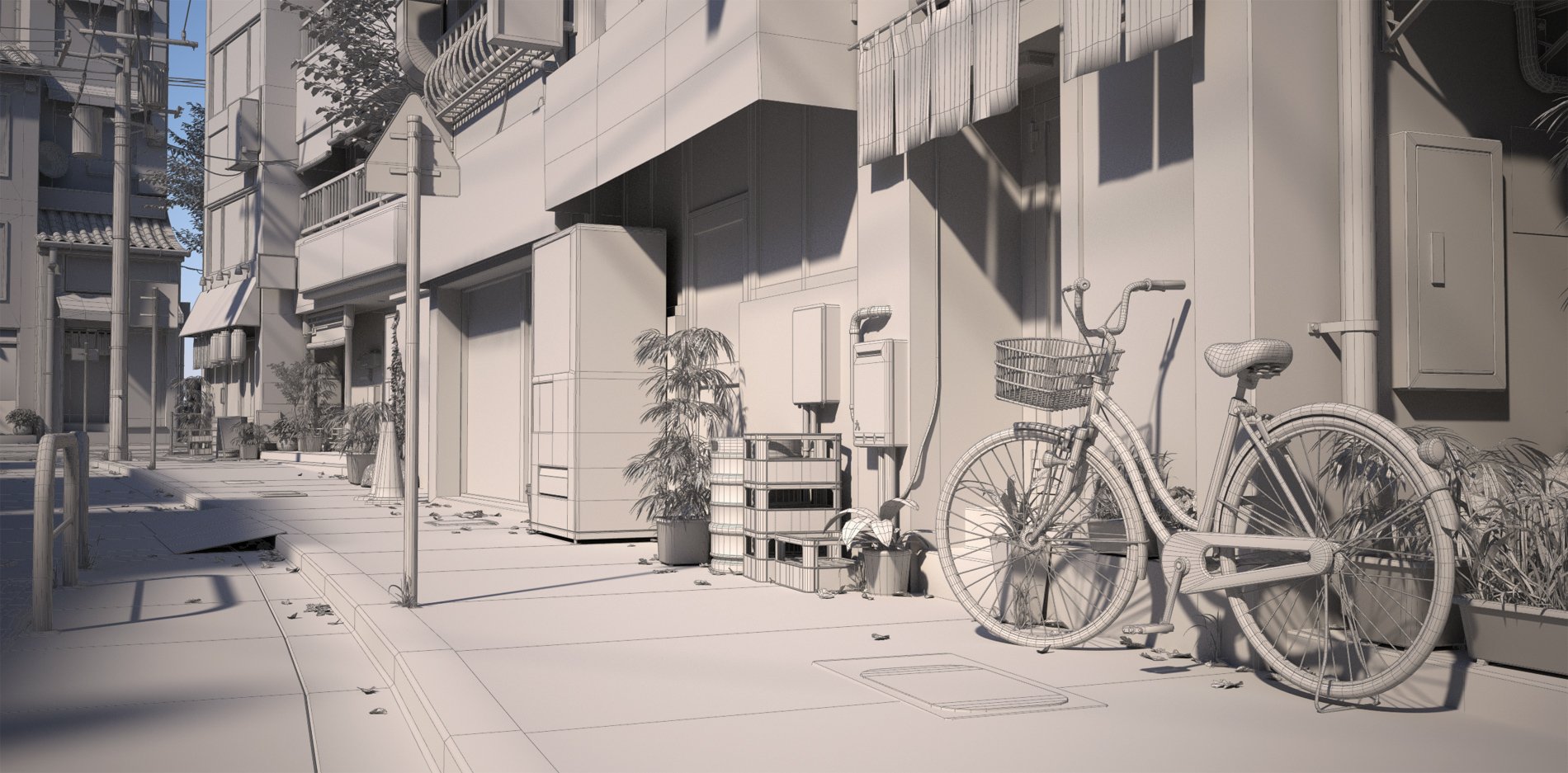 The Streets of Japan The Streets of Japan by: Stonemason, 3D Models by Daz 3D