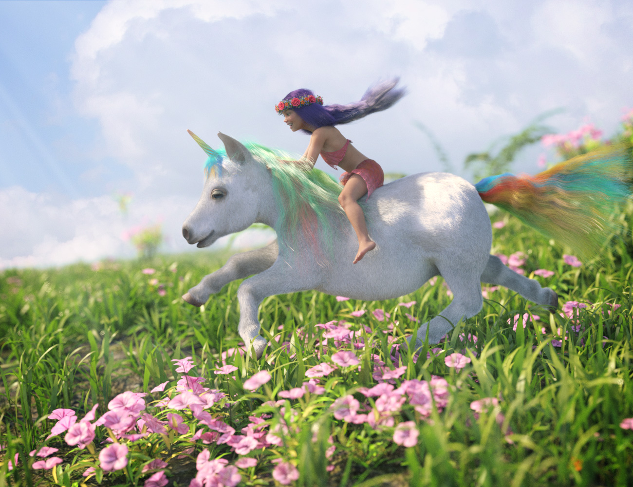 Pocket the Miniature Horse by: Hypertaf, 3D Models by Daz 3D