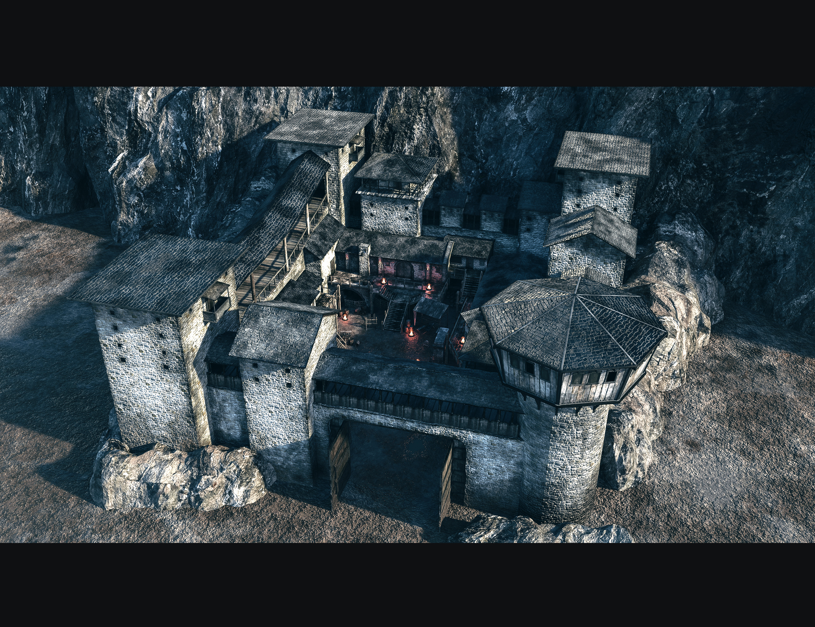 The Knight's Castle by: Polish, 3D Models by Daz 3D