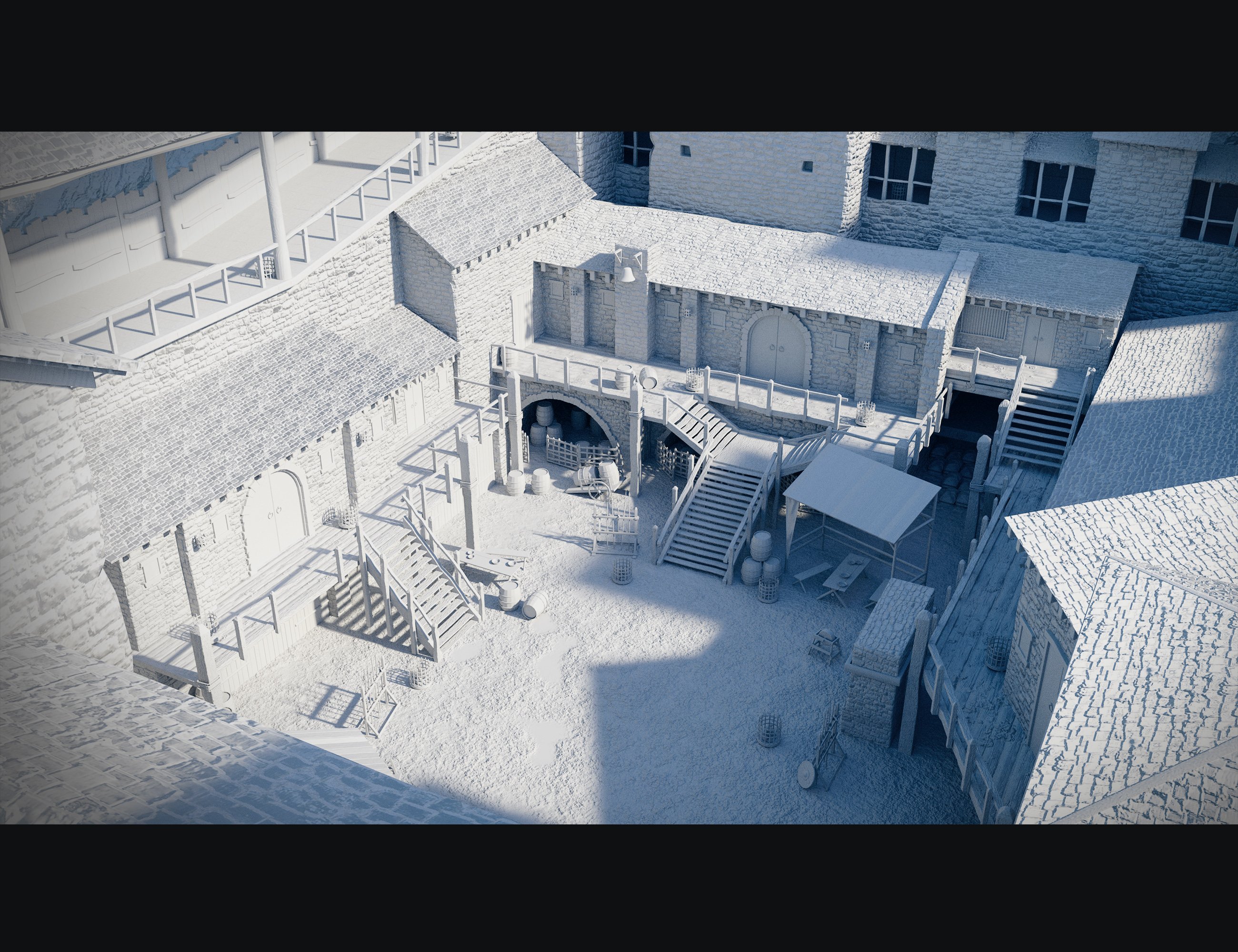 The Knight's Castle The Knight's Castle by: Polish, 3D Models by Daz 3D