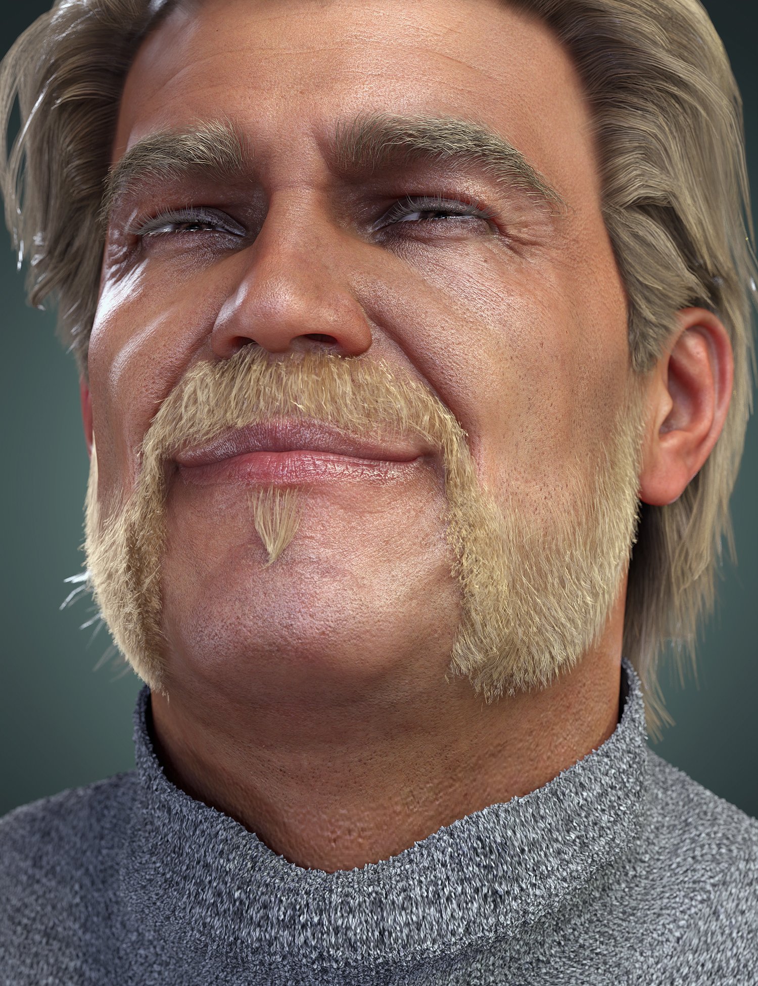 Rudolf Beard for Genesis 8 and 8.1 Males by: Neftis3D, 3D Models by Daz 3D
