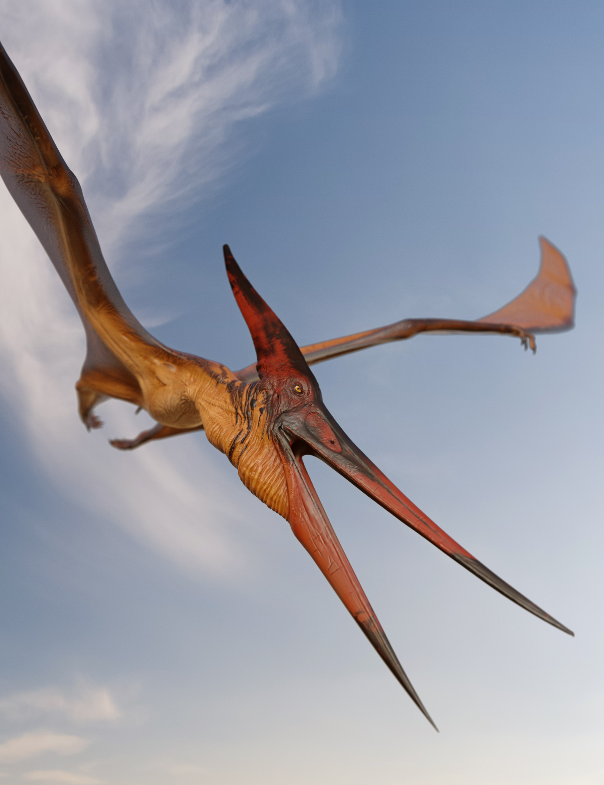 dForce Pteranodon by AM by: Alessandro_AM, 3D Models by Daz 3D