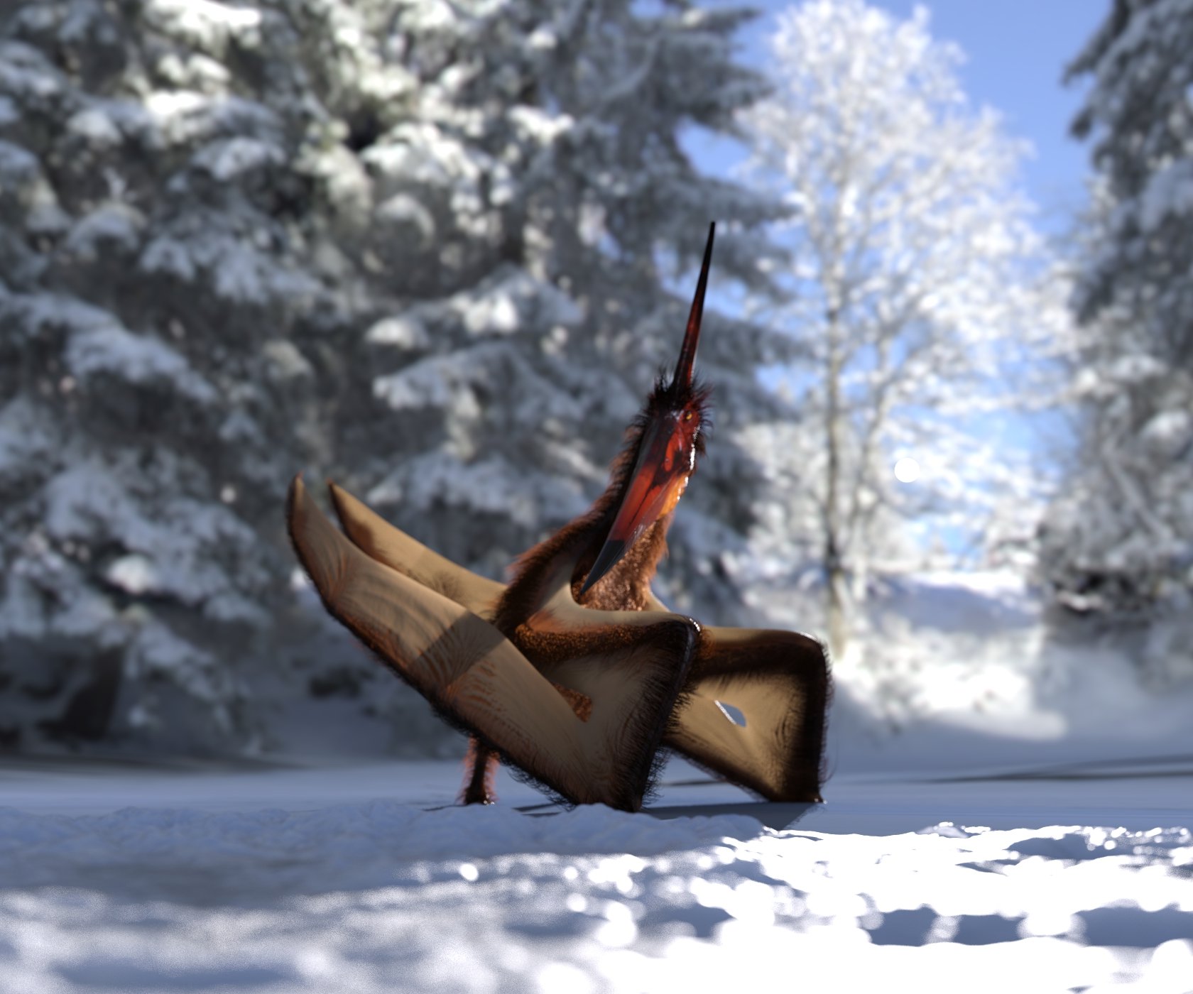 dForce Pteranodon by AM dForce Pteranodon by AM by: Alessandro_AM, 3D Models by Daz 3D