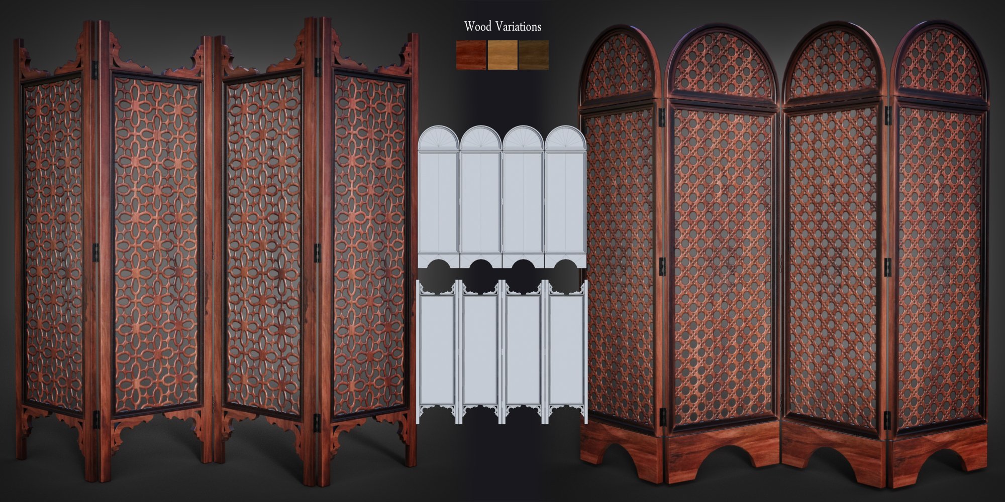B.E.T.T.Y. Classic Room Dividers B.E.T.T.Y. Classic Room Dividers by: B.E.T.T.Y, 3D Models by Daz 3D