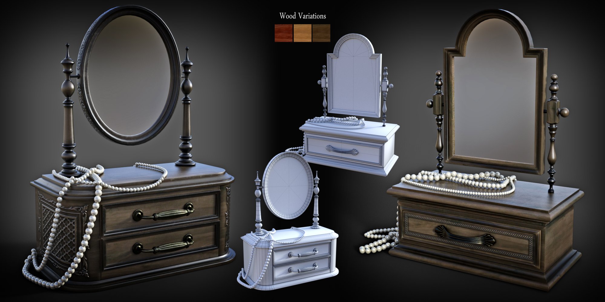 B.E.T.T.Y. Classic Jewelry Boxes B.E.T.T.Y. Classic Jewelry Boxes by: B.E.T.T.Y, 3D Models by Daz 3D