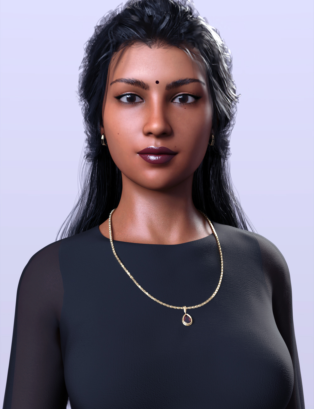 Priya for Genesis 8 and 8.1 Female by: , 3D Models by Daz 3D