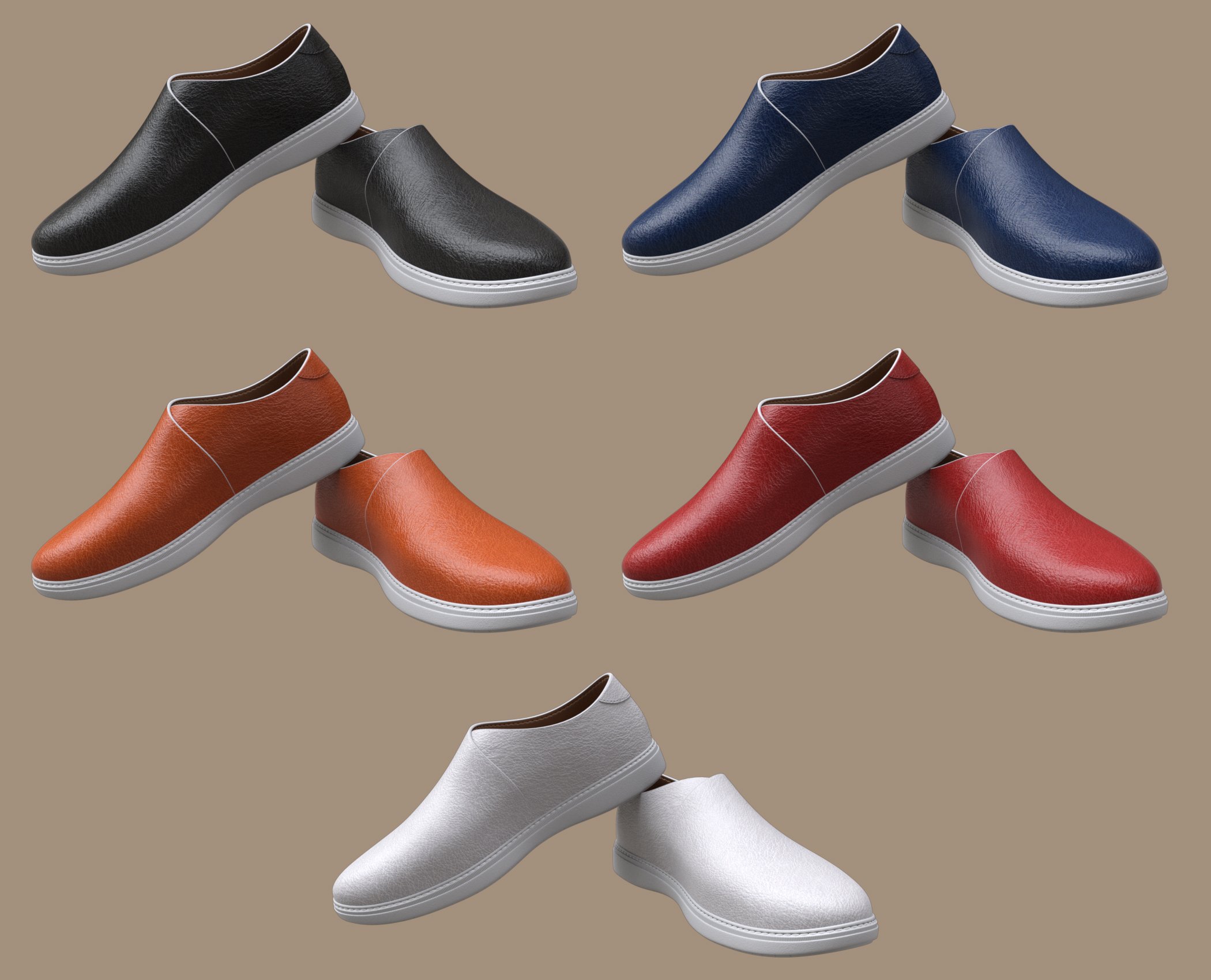 HL Loafers Shoes for Genesis 8 and 8.1 Male HL Loafers Shoes for Genesis 8 and 8.1 Male by: Havanalibere, 3D Models by Daz 3D