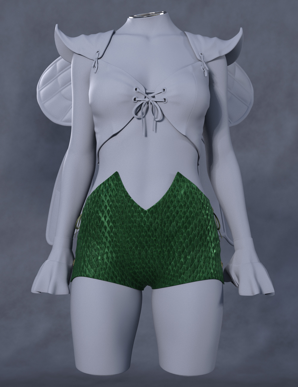 Copperwhirl Shorts for Genesis 8 and 8.1 Females by: Mada, 3D Models by Daz 3D