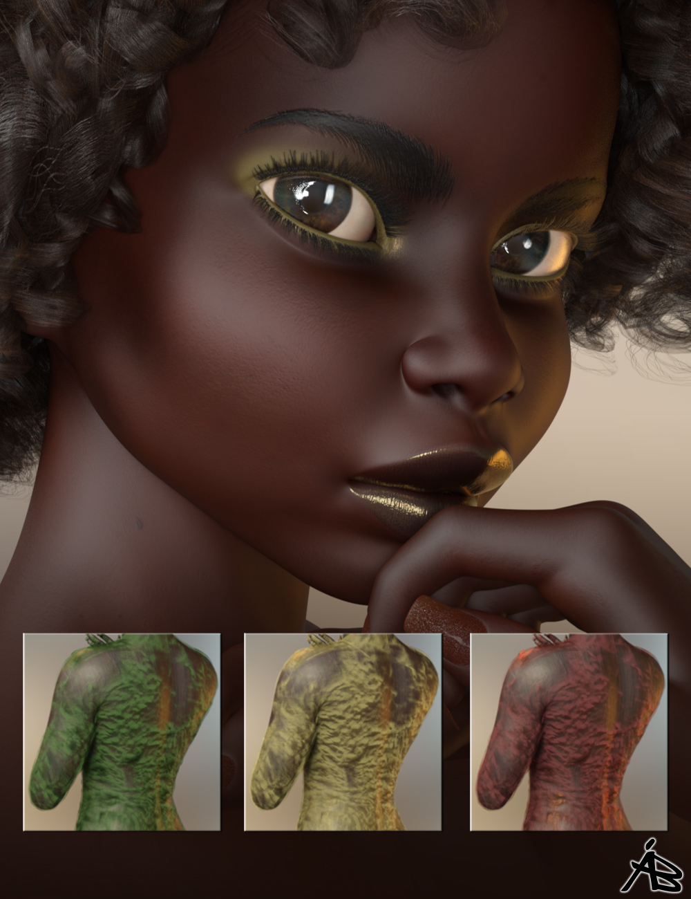 AB Aziza HD for Genesis 8.1 Female AB Aziza HD for Genesis 8.1 Female by: AuraBianca, 3D Models by Daz 3D