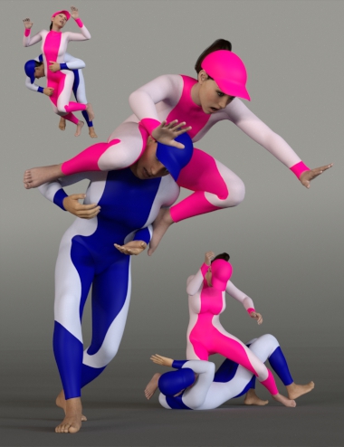 Tight Interaction Poses Volume 3 for Genesis 8 and 8.1 Tight Interaction Poses Volume 3 for Genesis 8 and 8.1 by: atrilliongames, 3D Models by Daz 3D
