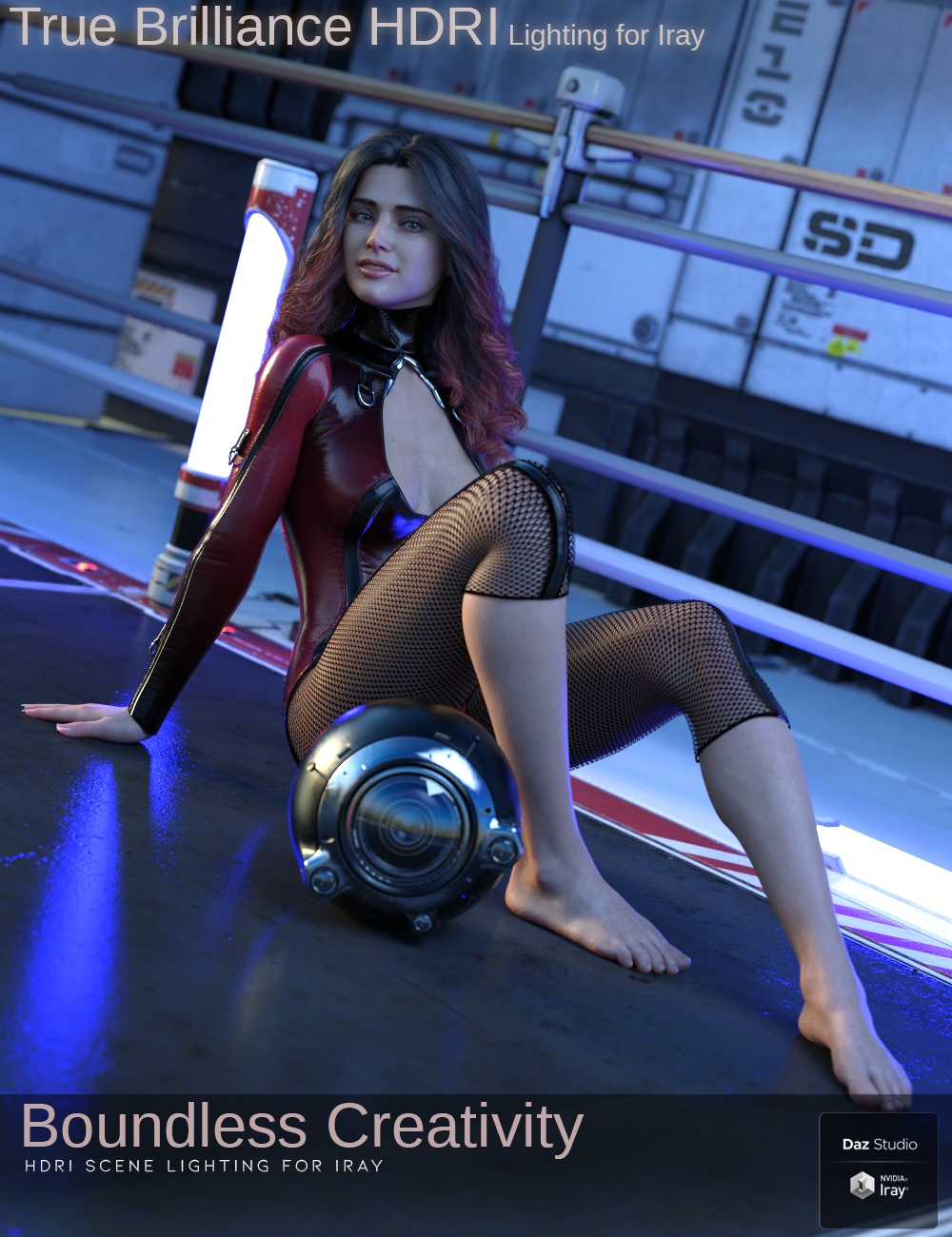 PT True Brilliance HDRI Lighting by: Paper Tiger, 3D Models by Daz 3D