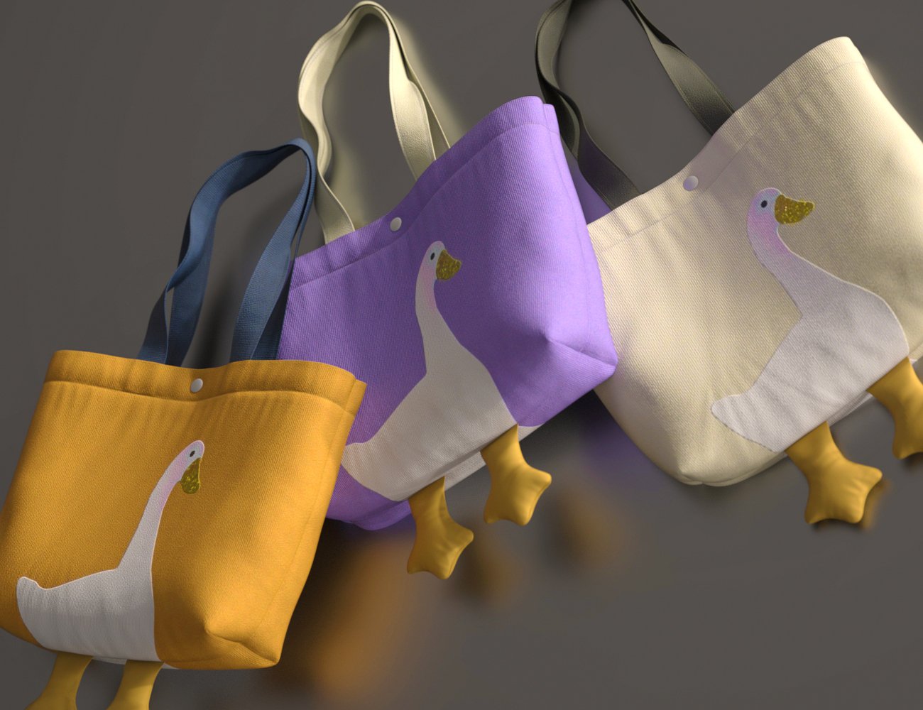 Rainy Koo Bag and Earrings for Genesis 8 and 8.1 Females by: Green Finger, 3D Models by Daz 3D