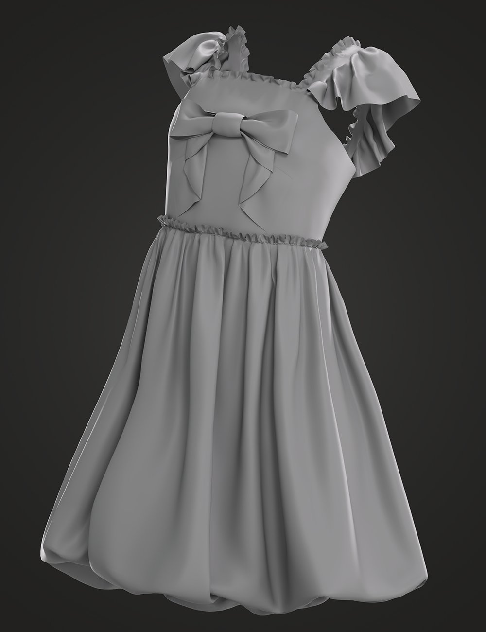 Rainy Koo dForce Dress and Ribbon for Genesis 8 and 8.1 Females Rainy Koo dForce Dress and Ribbon for Genesis 8 and 8.1 Females by: Green Finger, 3D Models by Daz 3D