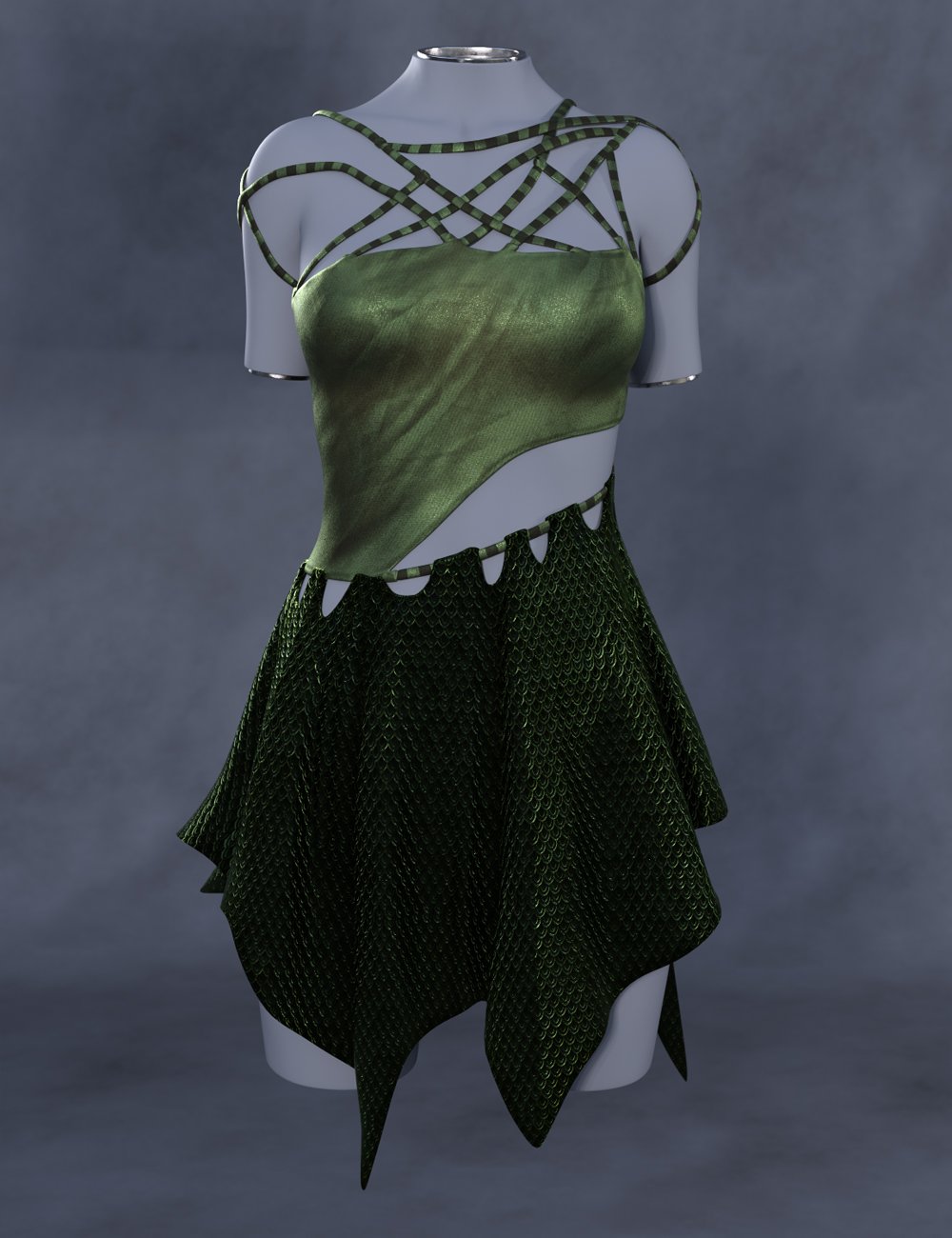 Melantha dForce Dress for Genesis 8 and 8.1 Females
