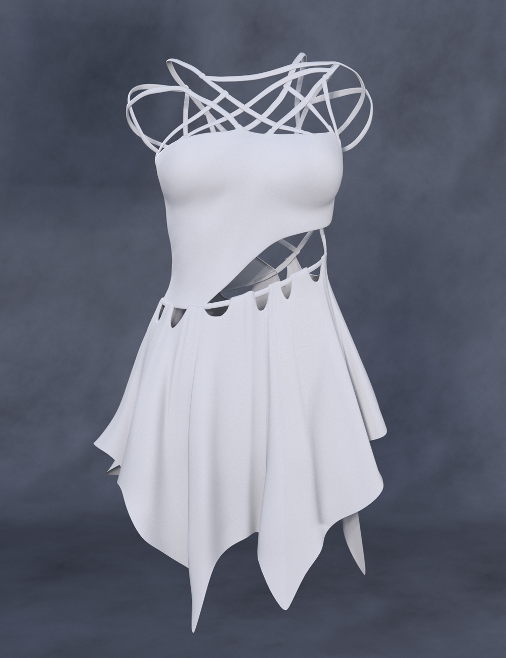 Melantha dForce Dress for Genesis 8 and 8.1 Females by: MadaShox-Design, 3D Models by Daz 3D