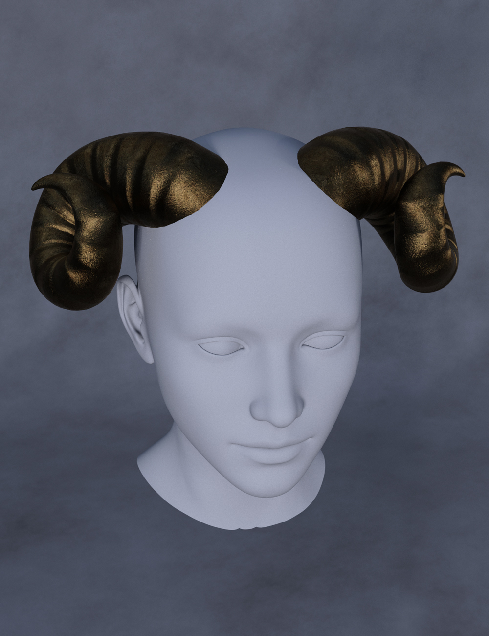Melantha Horns for Genesis 8 and 8.1 Females