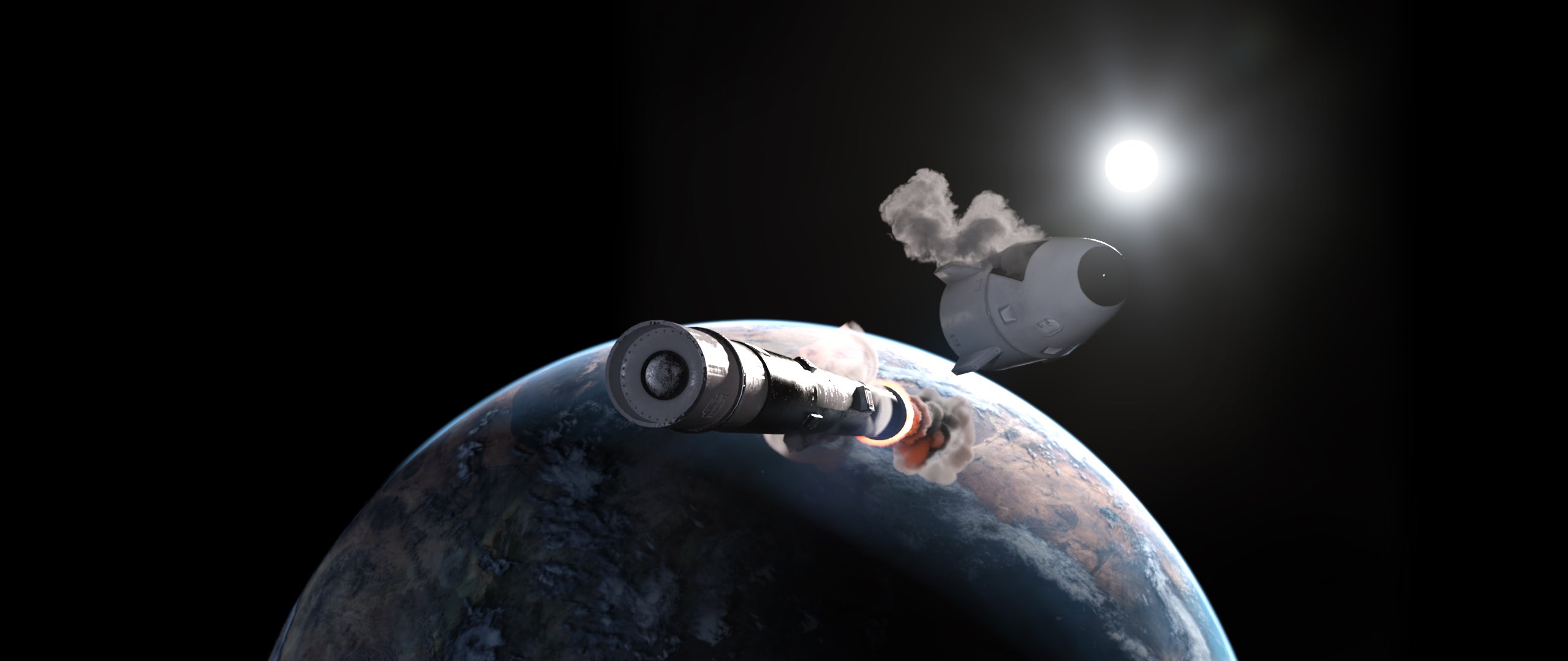 Jupiter 5 Rocket by: KindredArts, 3D Models by Daz 3D
