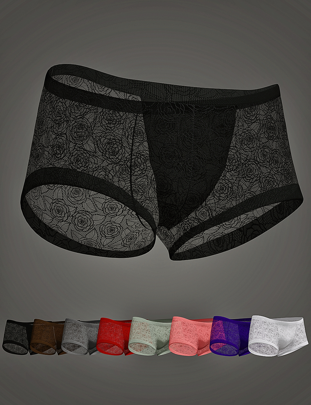 XF Bunny Lace Lingerie Briefs for Genesis 8 and 8.1 Males by: xtrart-3d, 3D Models by Daz 3D