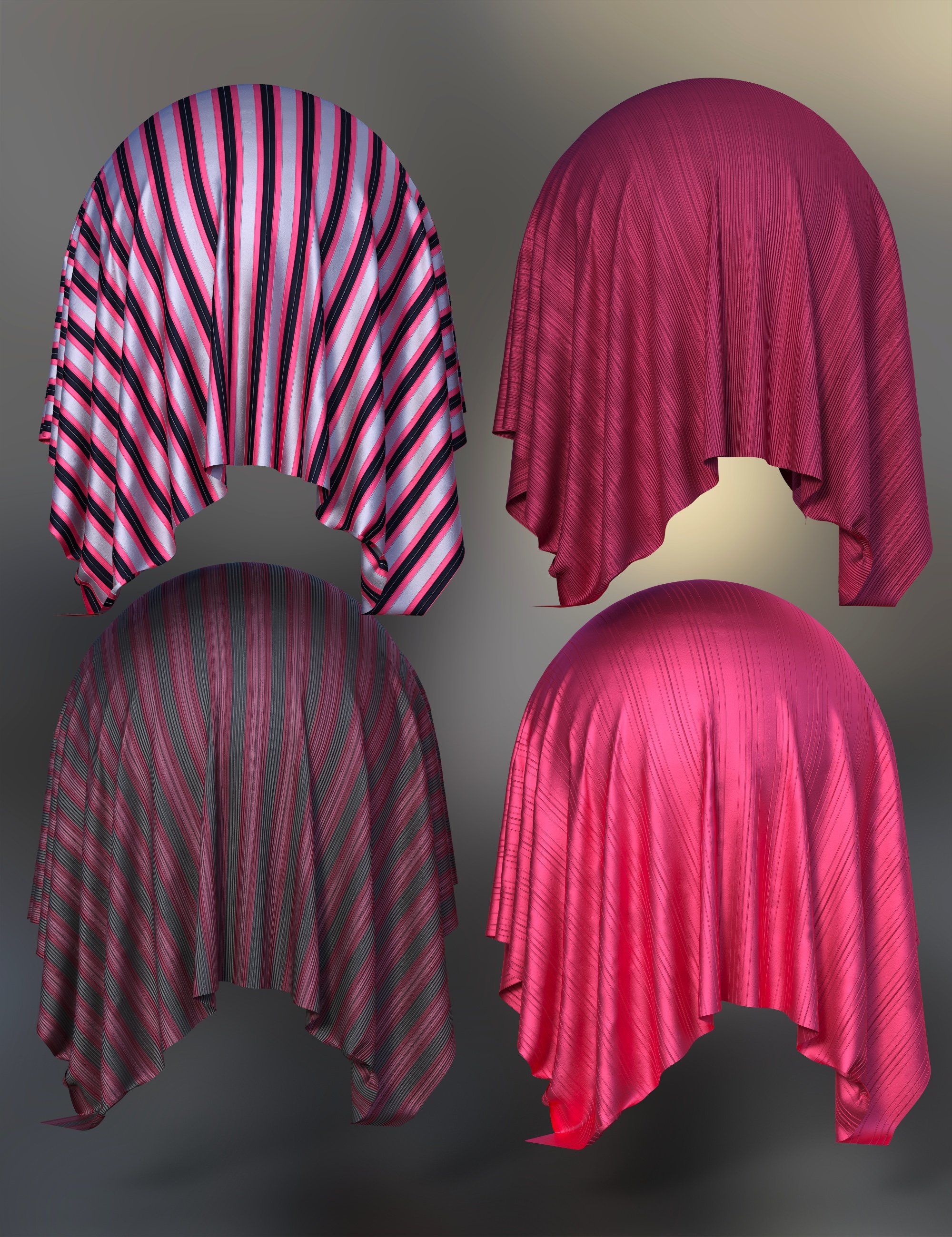 Stripes Galore Fabric Iray Shaders Stripes Galore Fabric Iray Shaders by: Nelmi, 3D Models by Daz 3D