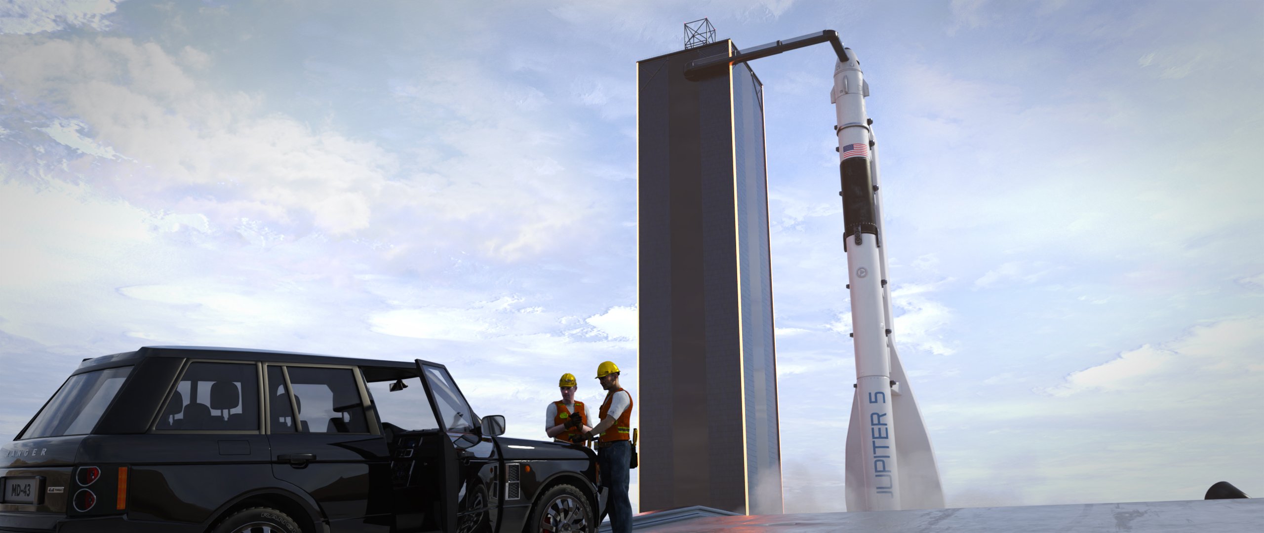 Jupiter 5 Launch Complex by: KindredArts, 3D Models by Daz 3D