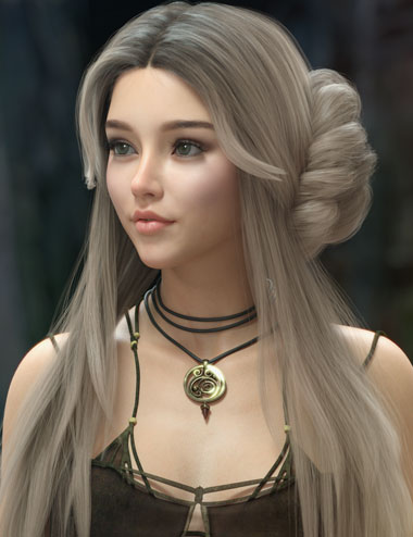 Xandy Hair for Genesis 3, 8 and 8.1 Females by: AprilYSH, 3D Models by Daz 3D