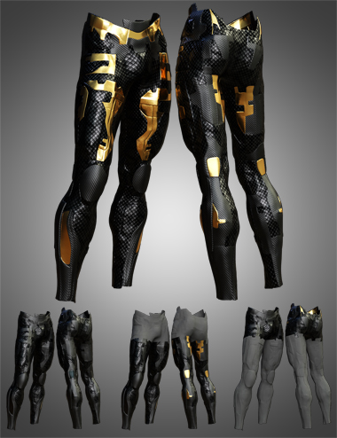 CyberSentinel Pants for Genesis 8 and 8.1 Males