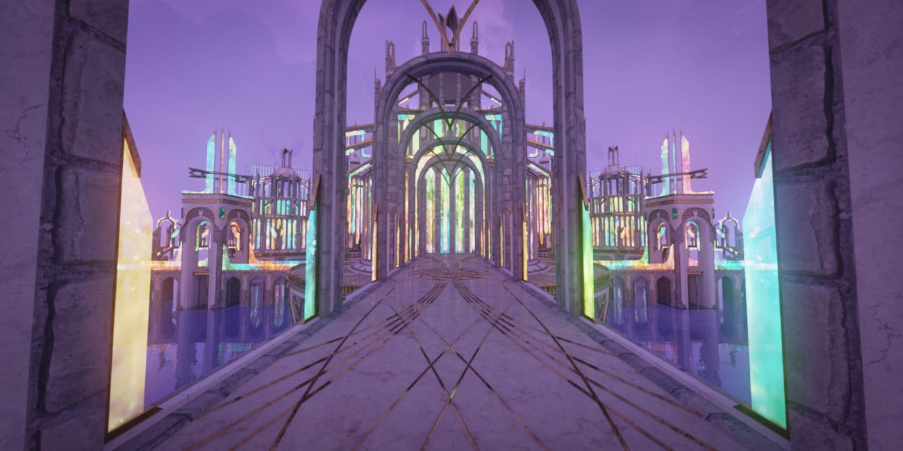 100 HDRIs Gates of Avalon - Twilight by: Dreamlight, 3D Models by Daz 3D