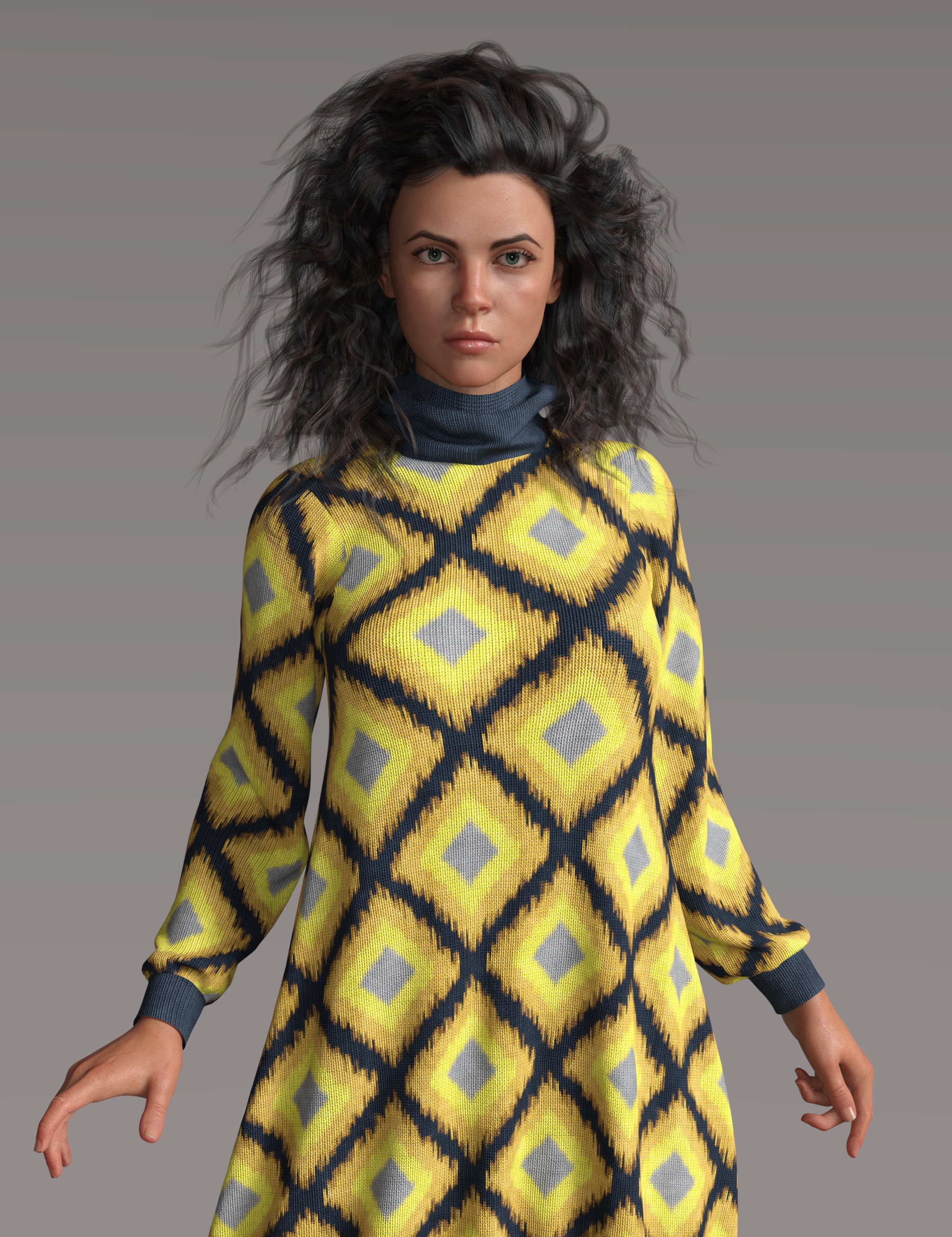 Knitted Geometry Shaders by: Sade, 3D Models by Daz 3D