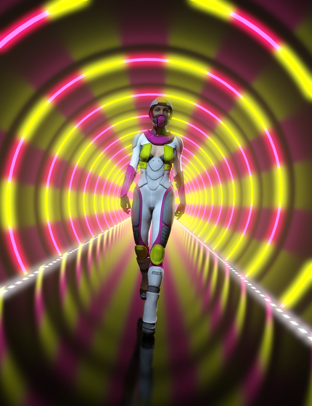 Cyber Tunnels Cyber Tunnels by: Merlin Studios, 3D Models by Daz 3D