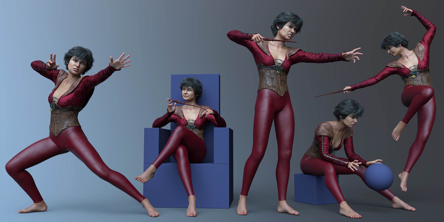 CDI Apprentice Poses for Arcadia 8.1 CDI Apprentice Poses for Arcadia 8.1 by: Capsces Digital Ink, 3D Models by Daz 3D