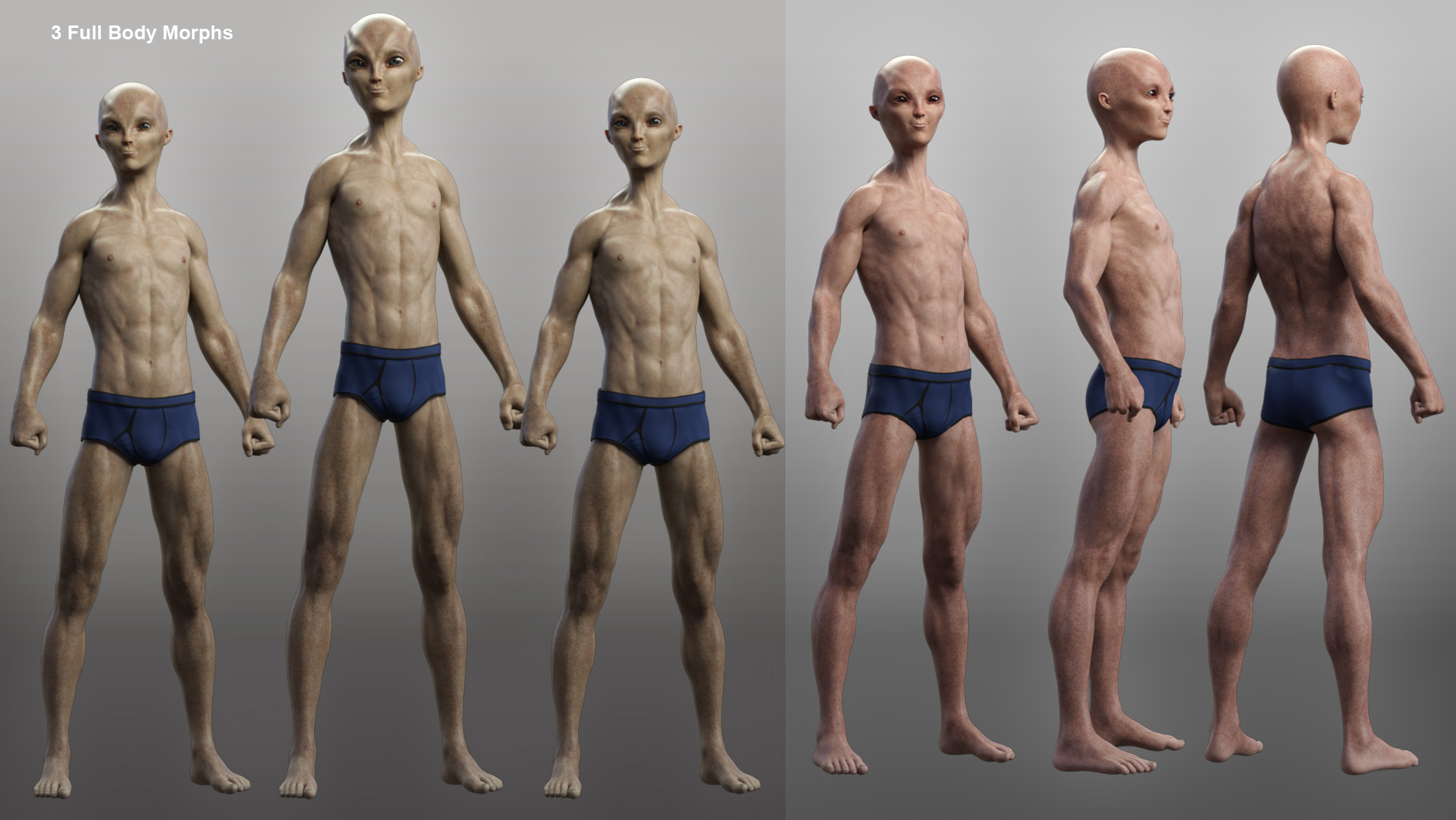 HyGrey for Genesis 8.1 Male by: RawArt, 3D Models by Daz 3D
