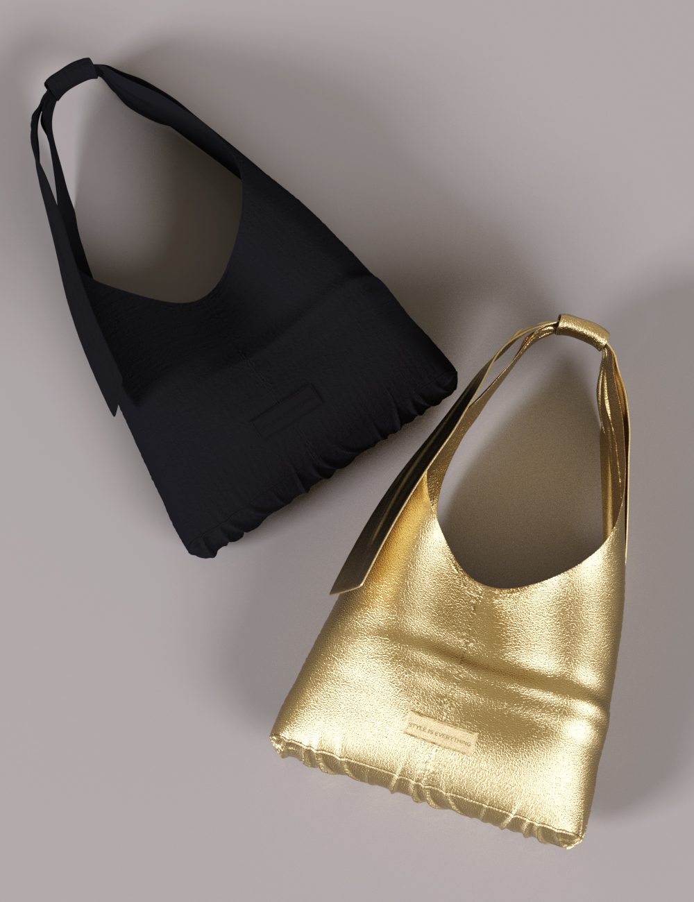 Minimalist Maxi Handbag for Genesis 8 and 8.1 Females by: 3DStyle, 3D Models by Daz 3D