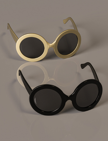 Minimalist Maxi Sunglasses for Genesis 8 and 8.1 Females