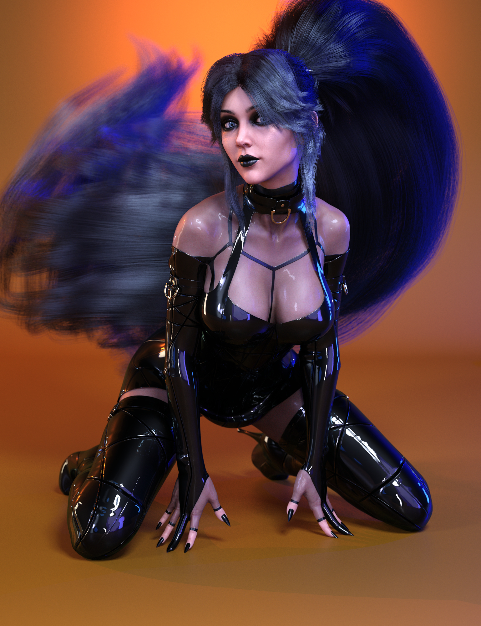 dForce Neko Hair for Genesis 8 and 8.1 Females dForce Neko Hair for Genesis 8 and 8.1 Females by: HM, 3D Models by Daz 3D