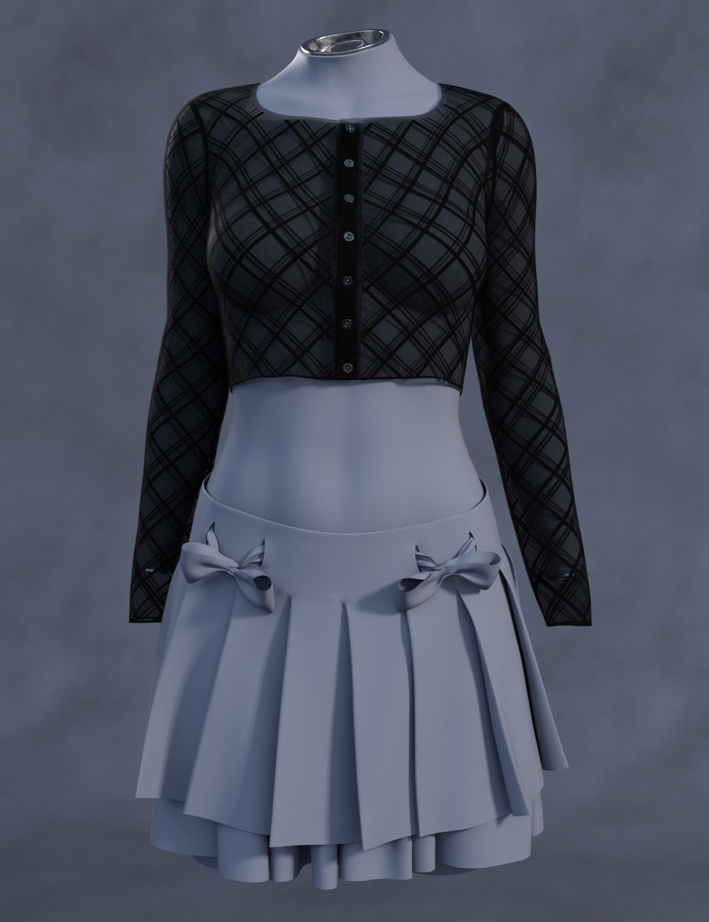 dForce GF Women's Wear Series One Ribbons Top for Genesis 8 and 8.1 Females dForce GF Women's Wear Series One Ribbons Top for Genesis 8 and 8.1 Females by: Green Finger, 3D Models by Daz 3D