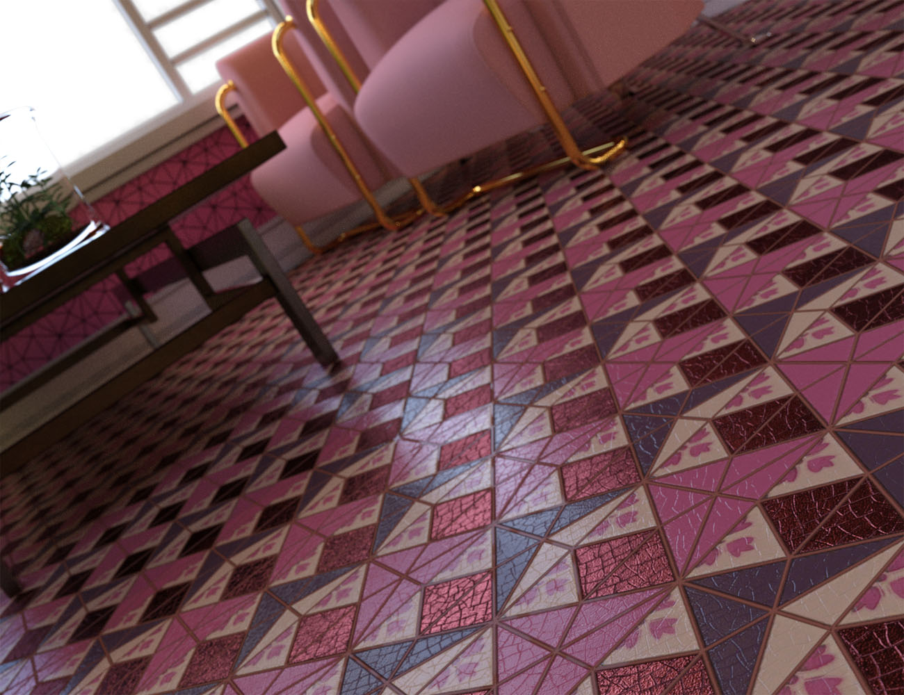 Geometric Tile Iray Shaders Vol 2 Geometric Tile Iray Shaders Vol 2 by: ForbiddenWhispers, 3D Models by Daz 3D