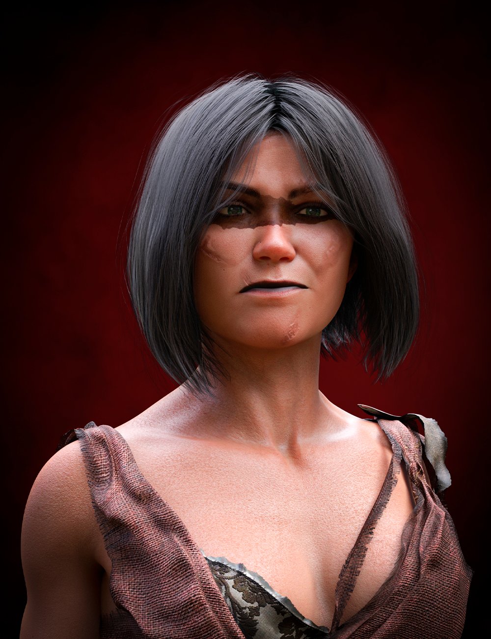 M3D Warrior Hair, Scars, and Makeup Kit for Genesis 8 Females M3D Warrior Hair, Scars, and Makeup Kit for Genesis 8 Females by: Matari3D, 3D Models by Daz 3D