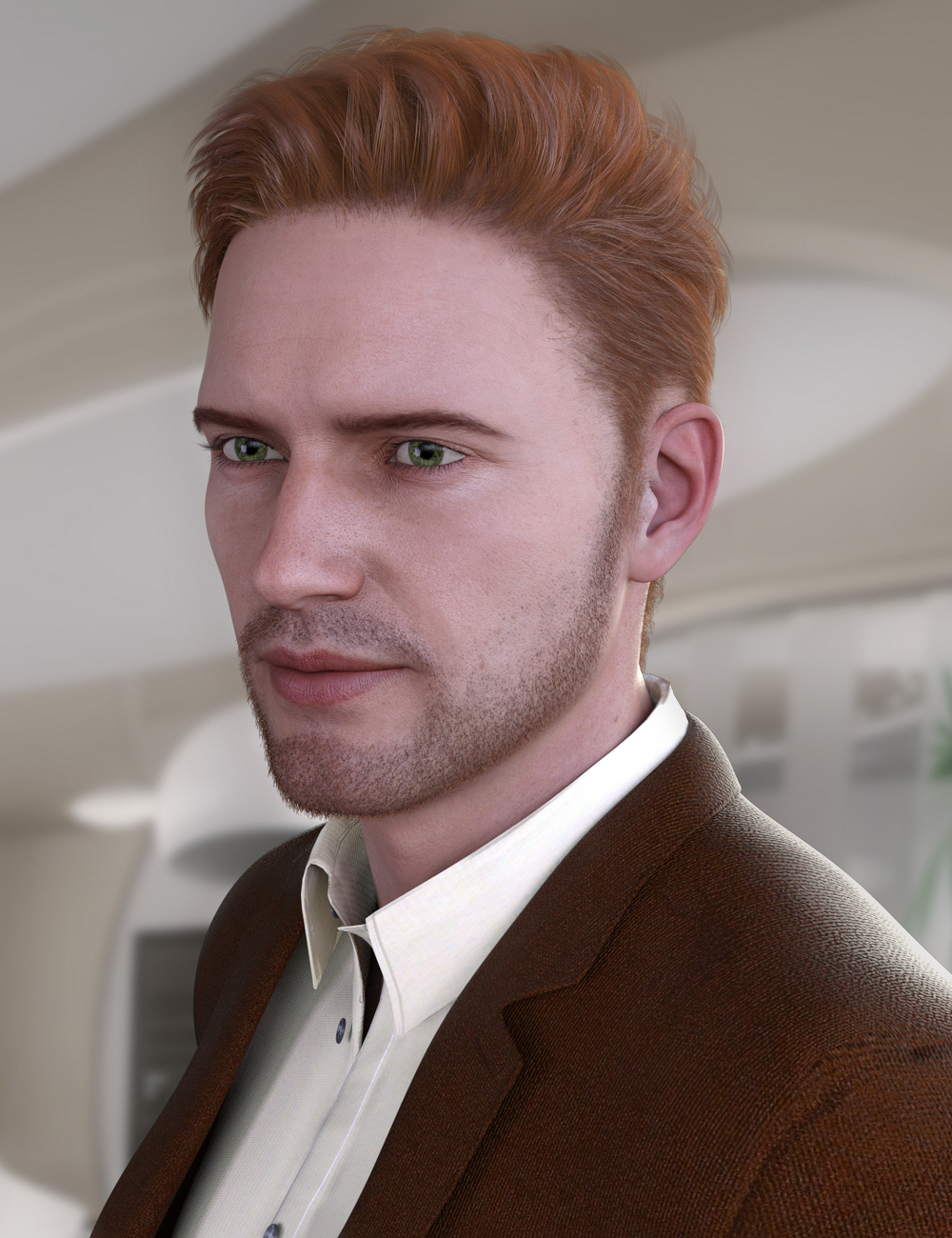 Martin Hair for Genesis 8 Males by: Propschick, 3D Models by Daz 3D