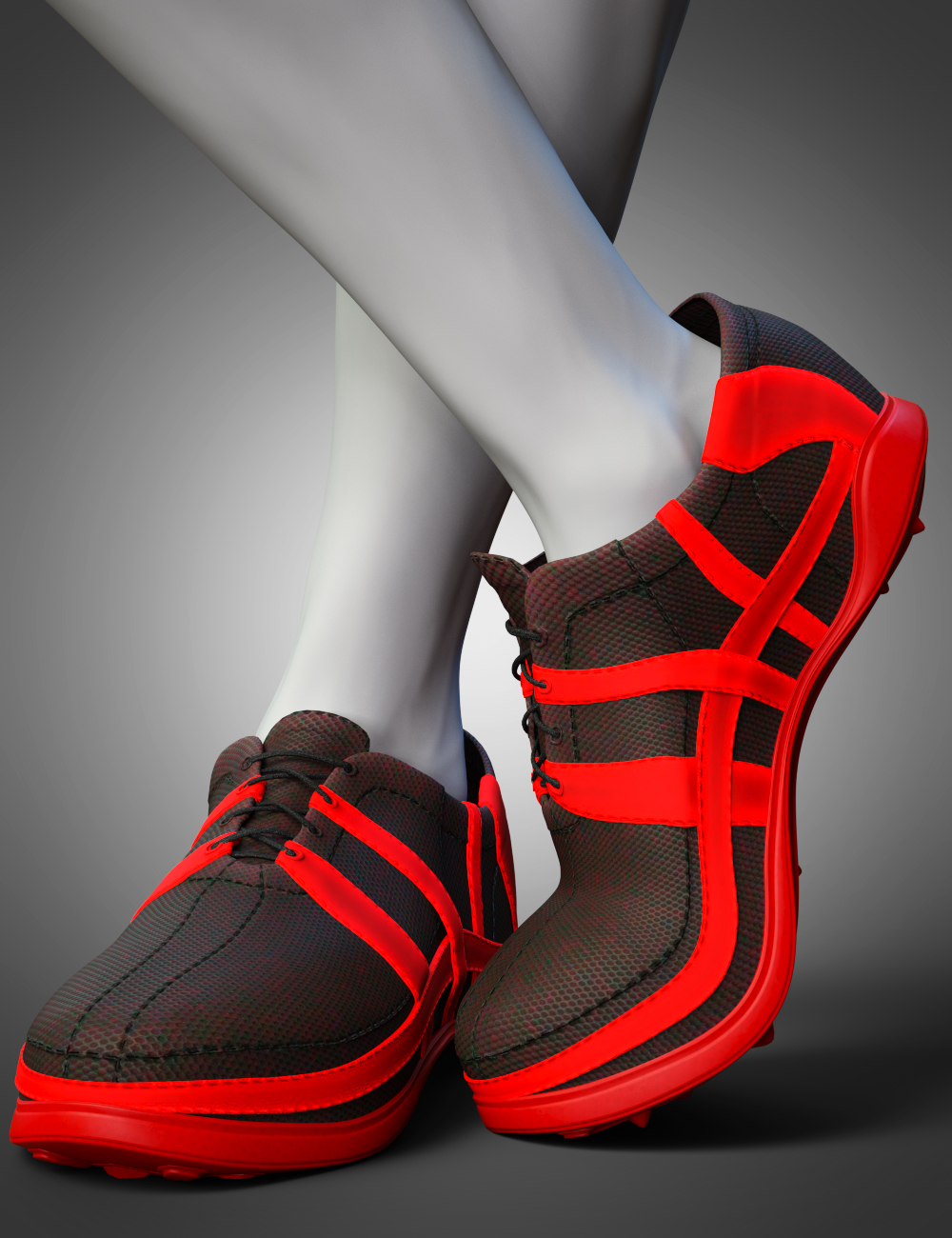 Big Game Outfit Shoes for Genesis 8 and 8.1 Males by: Barbara BrundonUmblefuglyAnna Benjamin, 3D Models by Daz 3D